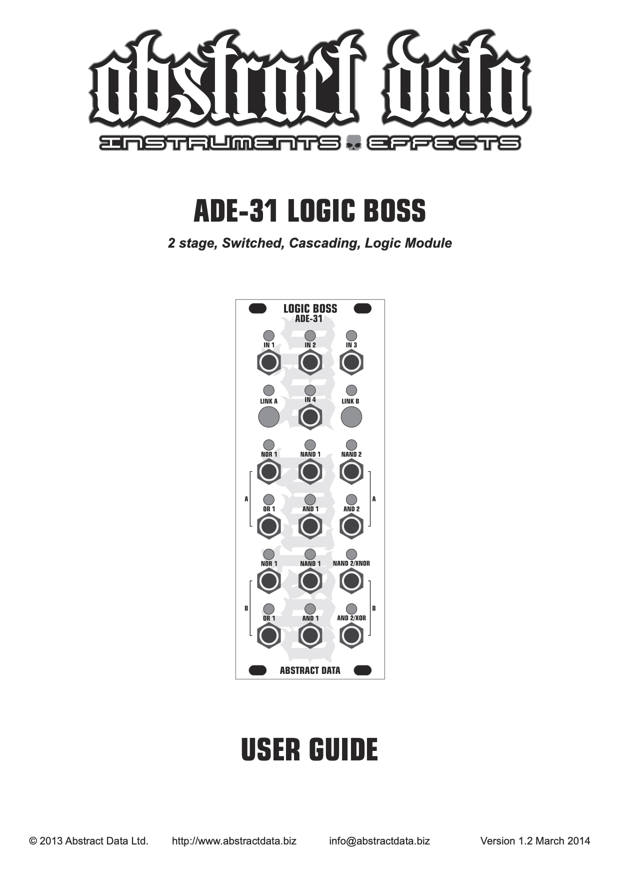 Manual & Specs